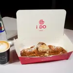 Almond Croissant With Coffee